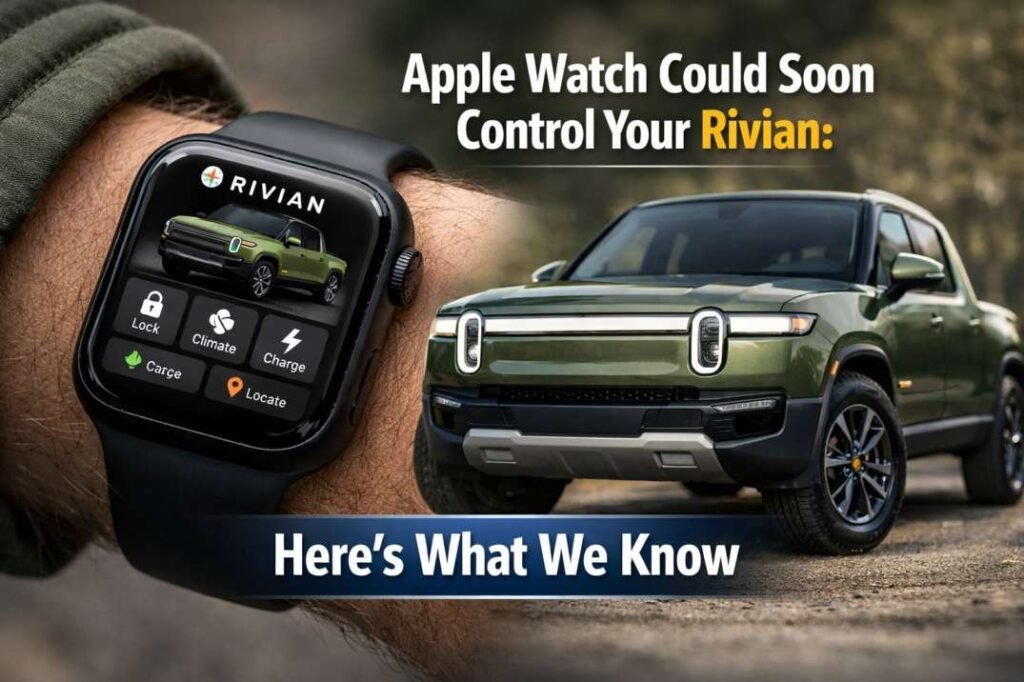 apple watch could soon control your rivian