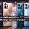 Motorola Shakes Up Midrange Market With New Moto G77 and Moto G67 Launch
