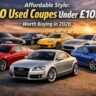 10 Used Coupes Under £10k