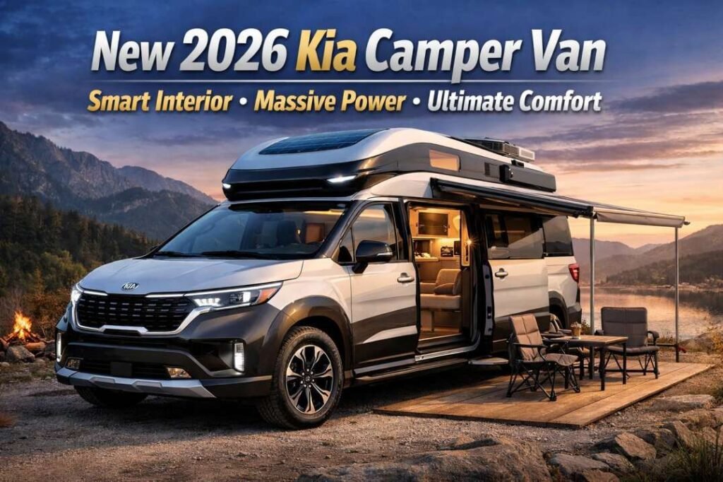 New 2026 Kia Camper Van Revealed