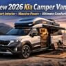 New 2026 Kia Camper Van Revealed