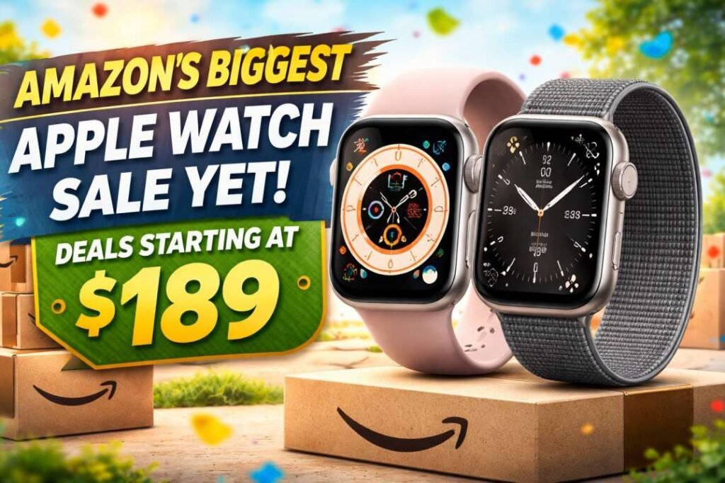 Amazon's Biggest Apple Watch Sale Yet: Deals Starting at $189