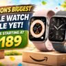 Amazon's Biggest Apple Watch Sale Yet: Deals Starting at $189