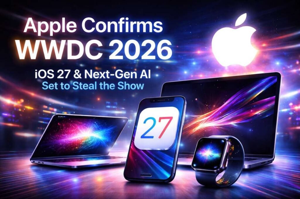 Apple WWDC 2026 Confirms: iOS 27 and Next-Gen AI Set to Steal the Show