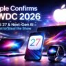 Apple WWDC 2026 Confirms: iOS 27 and Next-Gen AI Set to Steal the Show