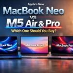 Apple’s New MacBook Neo vs M5 Air and Pro: Which One Should You Buy?
