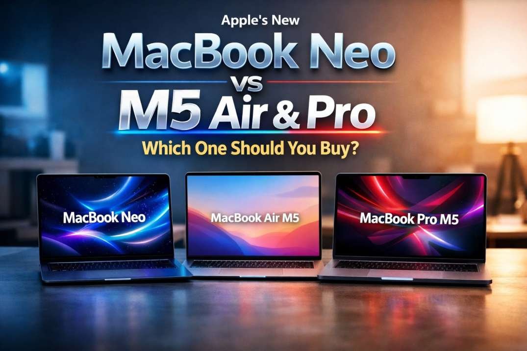 Apple’s New MacBook Neo vs M5 Air and Pro: Which One Should You Buy?