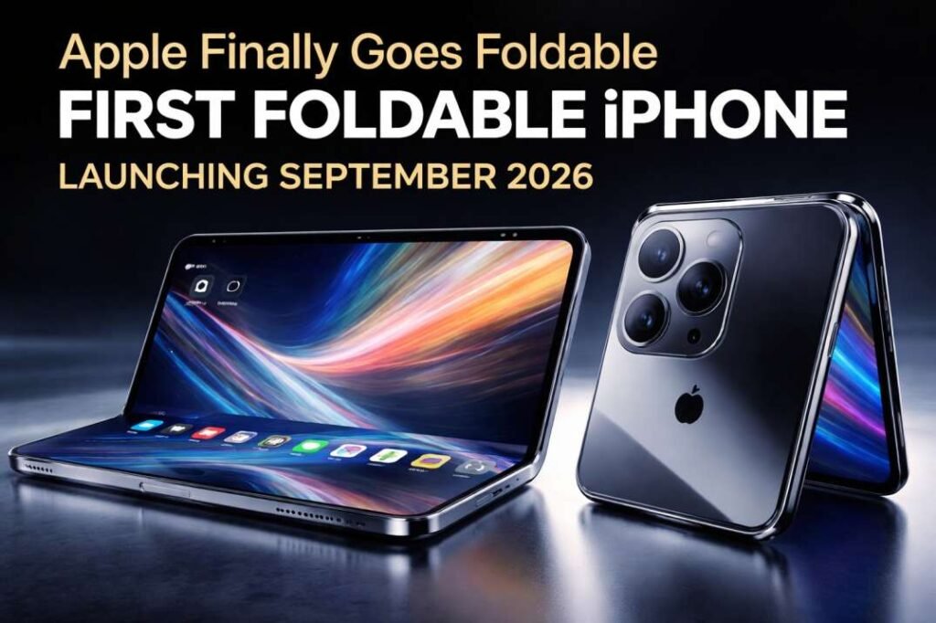 Apple Finally Goes Foldable: First Foldable iPhone Launching September 2026