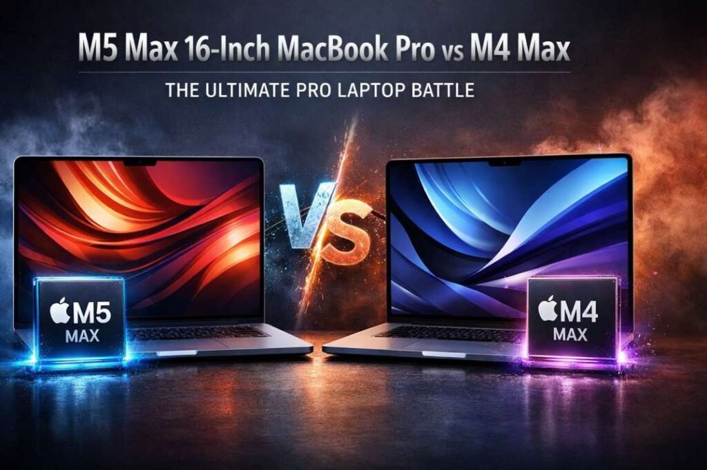 M5 Max vs M4 Max 16-Inch MacBook Pro