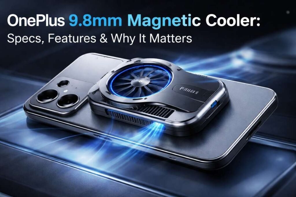 OnePlus 9.8mm Magnetic Cooler: Specs, Features and Why it Matters