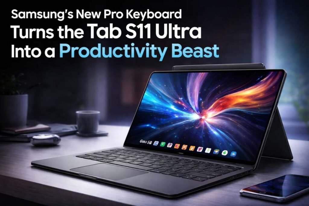 Samsung's New Pro Keyboard Turns the Tab S11 Ultra Into a Productivity Beast