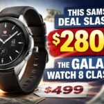 This Samsung Deal Slashes $280 Off the Galaxy Watch 8 Classic, Making Premium Wearables More Accessible