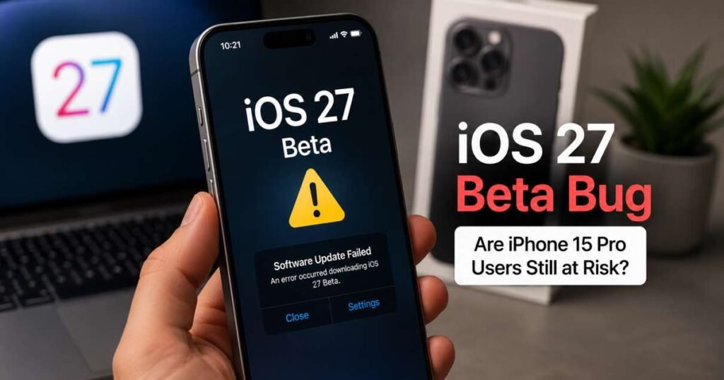 iOS 27 Beta Bug: Are iPhone 15 Pro Users Still at Risk?